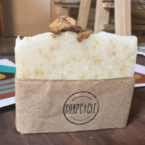 Rose Petal Soap with Mint Hyderosol